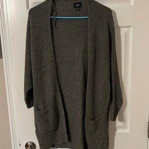 Grey American eagle cardigan